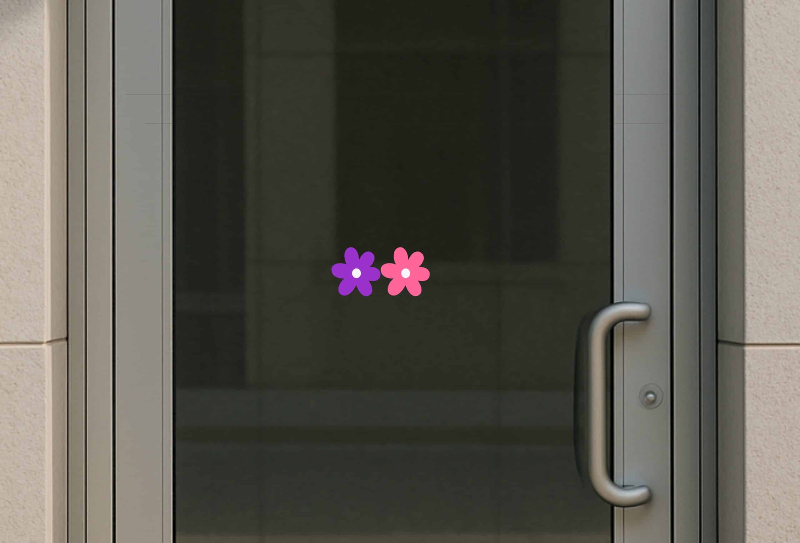 StickerTalk Retro Daisy Flowers Stickers, 3 inches by 3 inches