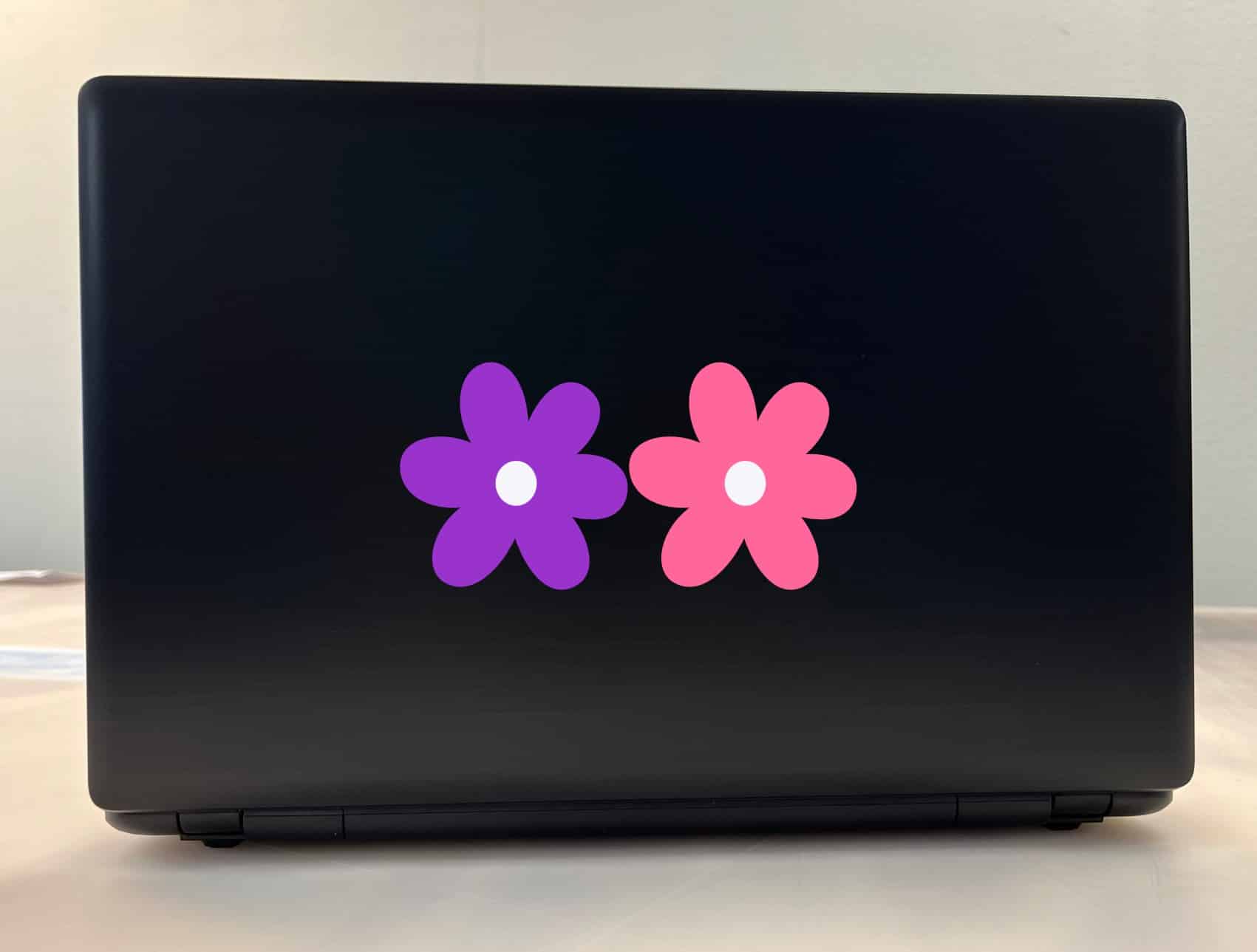 StickerTalk Retro Daisy Flowers Stickers, 3 inches by 3 inches