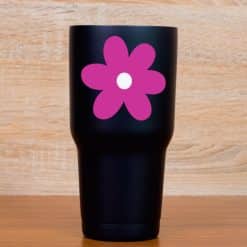 StickerTalk Retro Flowers Stickers, 3 inches by 3 inches