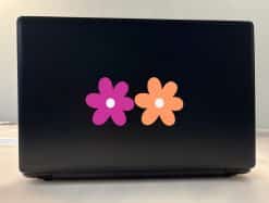 StickerTalk Retro Flowers Stickers, 3 inches by 3 inches