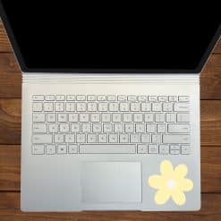 StickerTalk Daisy Flowers Stickers, 3 inches by 3 inches