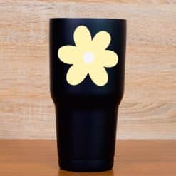 StickerTalk Daisy Flowers Stickers, 3 inches by 3 inches