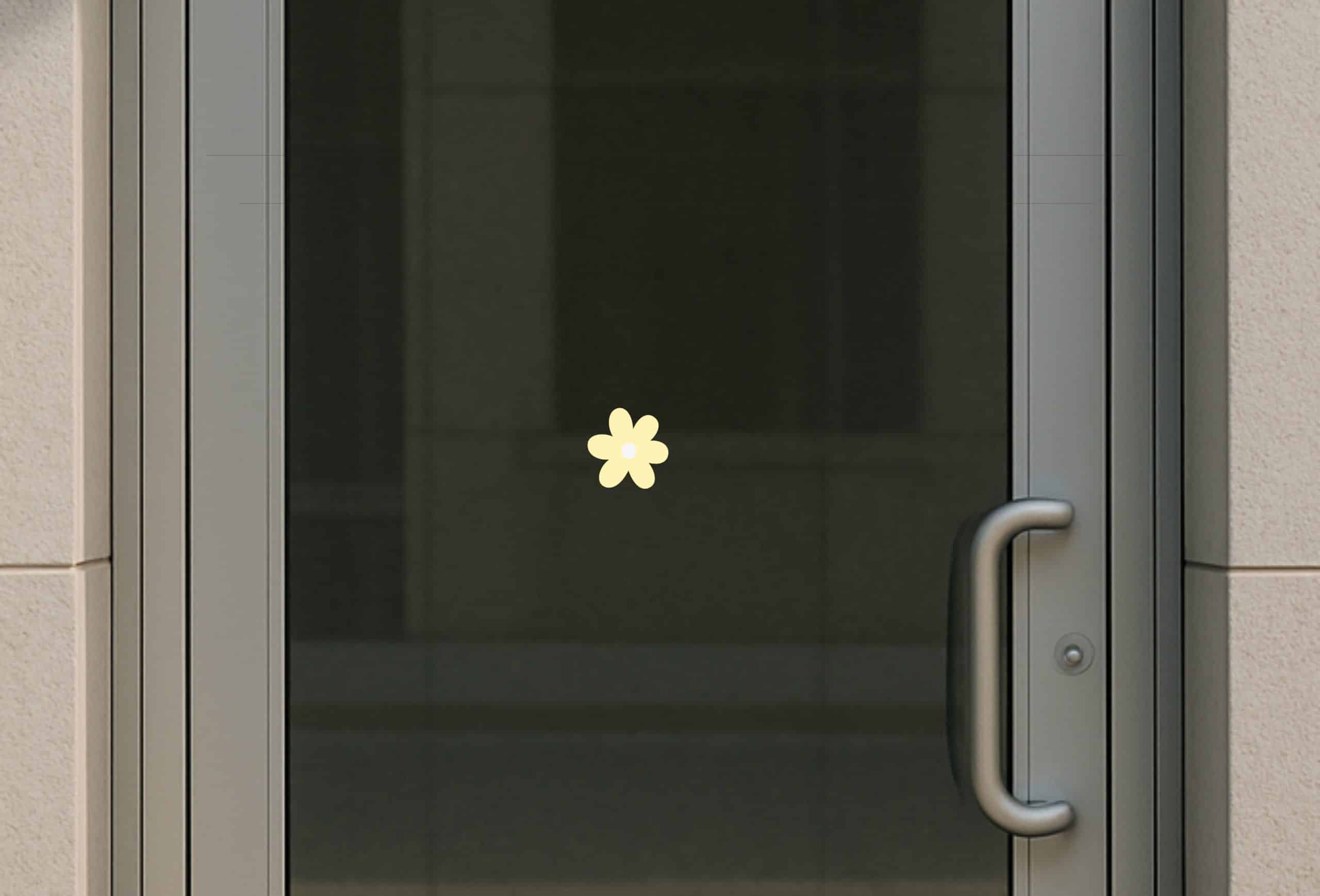 StickerTalk Daisy Flowers Stickers, 3 inches by 3 inches