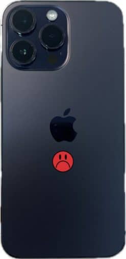 StickerTalk Sad Face Stickers, 0.5 inches by 0.5 inches