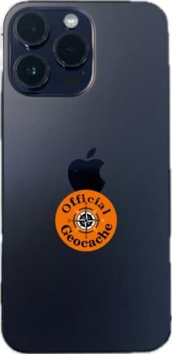StickerTalk Official Geocache Sticker, 1 inches by 1 inches
