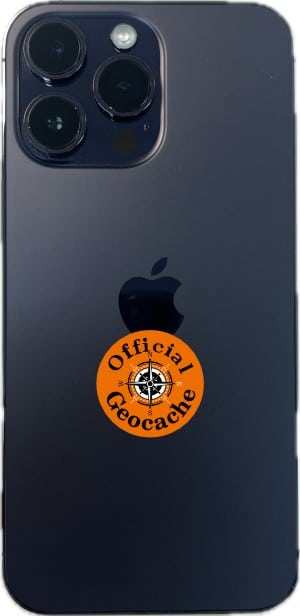 StickerTalk Official Geocache Sticker, 1 inches by 1 inches